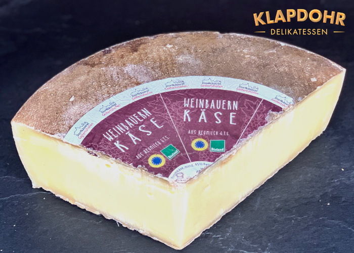 Delikatessen Käse Weinbauernkäse Feinkost Käse Laden